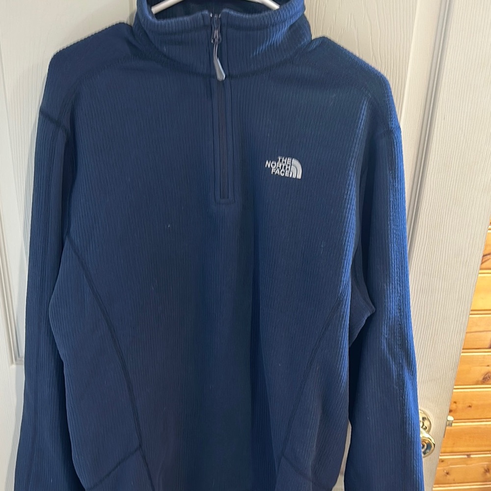 The North Face Navy Half-Zip Fleece